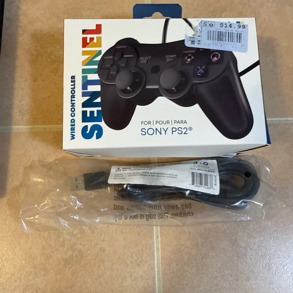 Sony PlayStation 2 Slim Consoles in Black (Pair) parts only